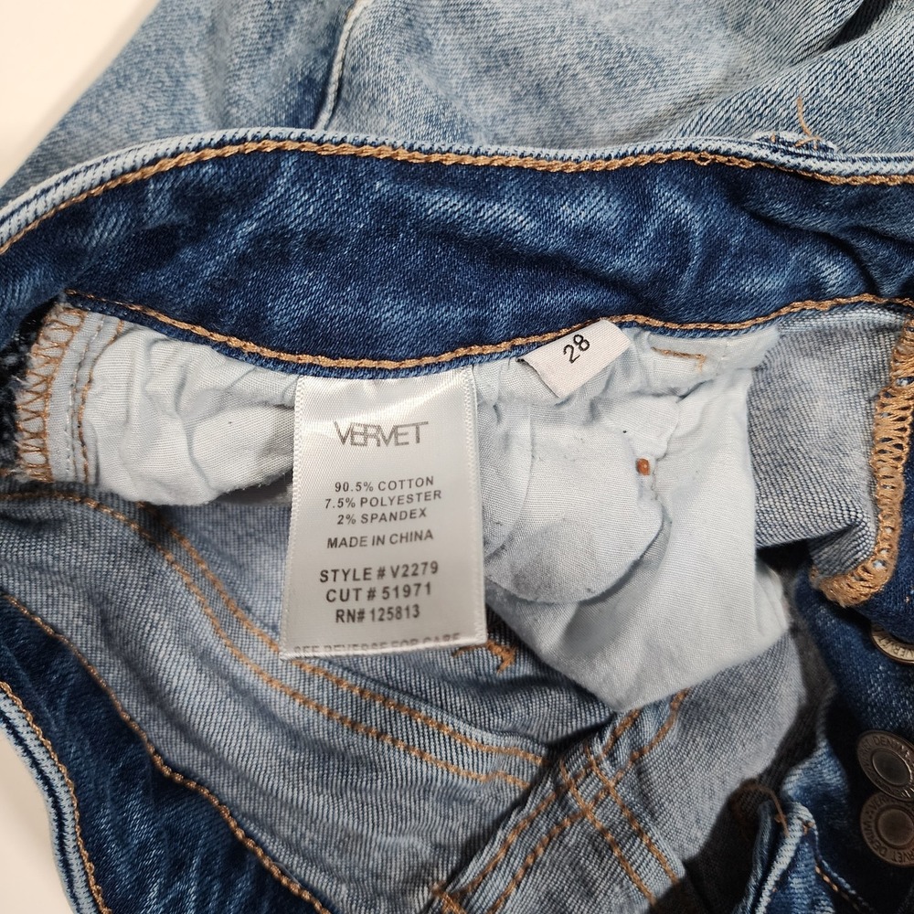 Altr'd STATE Vervet‎ Women 28 Distressed Jeans - Picture 4 of 8